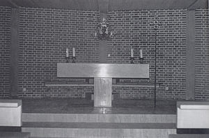 Altar in der Kapelle �Unbeflecktes Herz Mariae�